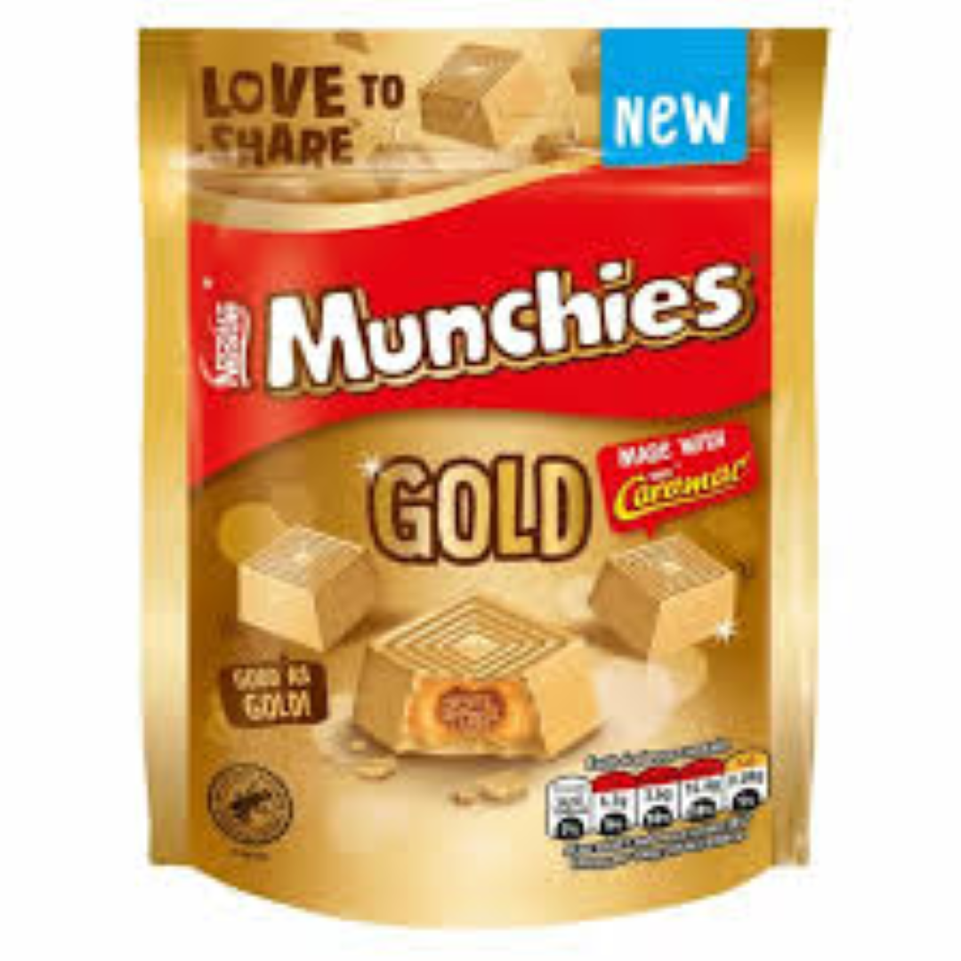 NESTLE MUNCHIES GOLD BAG 94G